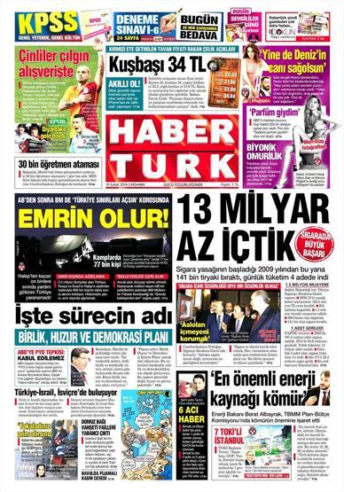 Günün gazete manşetleri (10.02.2016)