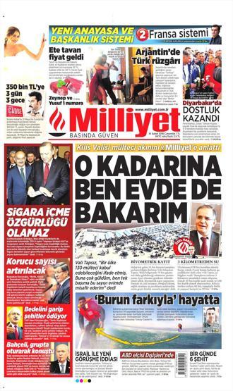 Günün gazete manşetleri (10.02.2016)