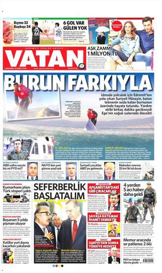 Günün gazete manşetleri (10.02.2016)