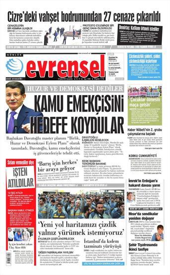 Günün gazete manşetleri (10.02.2016)