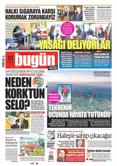 Günün gazete manşetleri (10.02.2016)