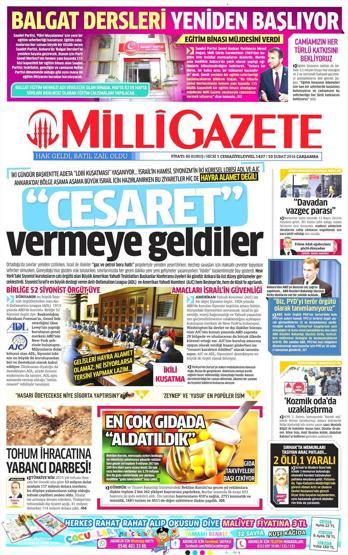 Günün gazete manşetleri (10.02.2016)