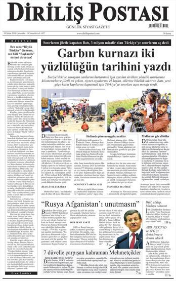 Günün gazete manşetleri (10.02.2016)