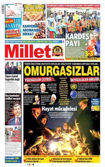 Günün gazete manşetleri (10.02.2016)