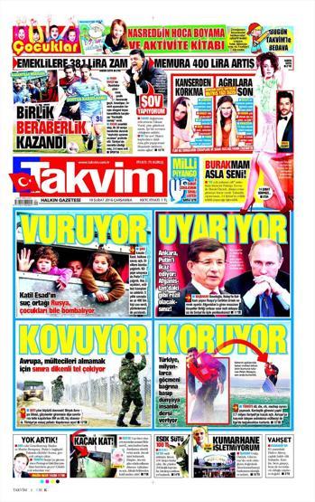 Günün gazete manşetleri (10.02.2016)
