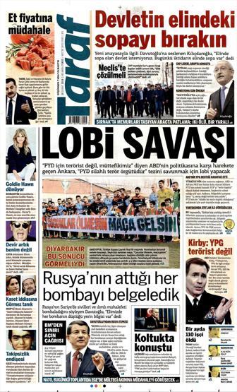 Günün gazete manşetleri (10.02.2016)