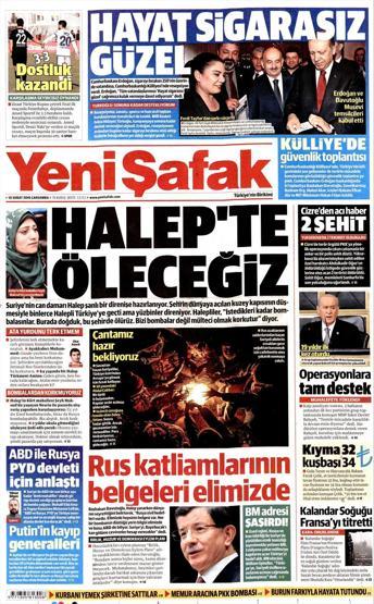 Günün gazete manşetleri (10.02.2016)