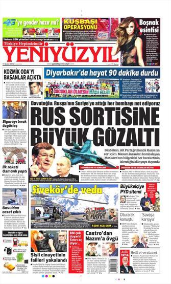 Günün gazete manşetleri (10.02.2016)