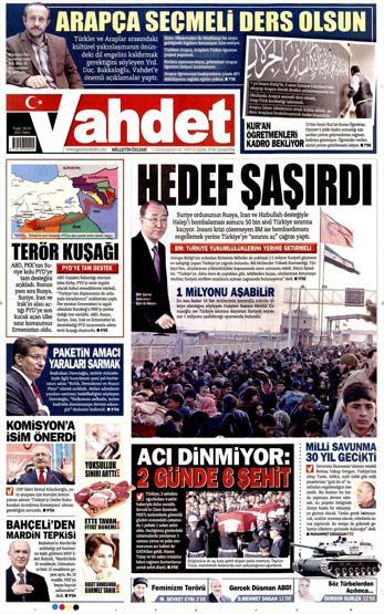 Günün gazete manşetleri (10.02.2016)