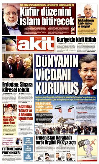 Günün gazete manşetleri (10.02.2016)