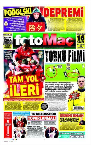Günün gazete manşetleri (11.02.2016)