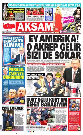 Günün gazete manşetleri (11.02.2016)