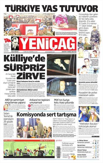 Günün gazete manşetleri (11.02.2016)