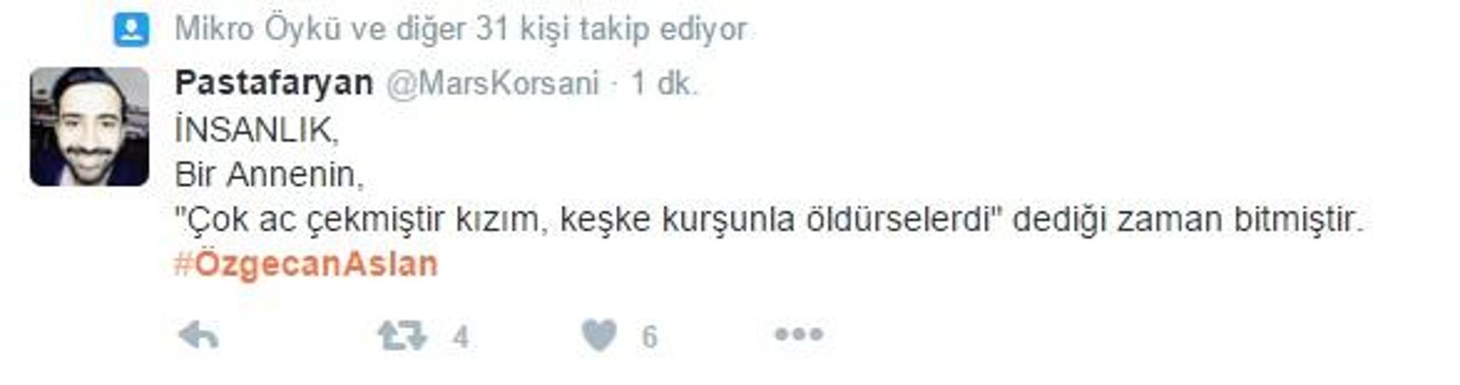 Özgecan Aslan unutulmadı