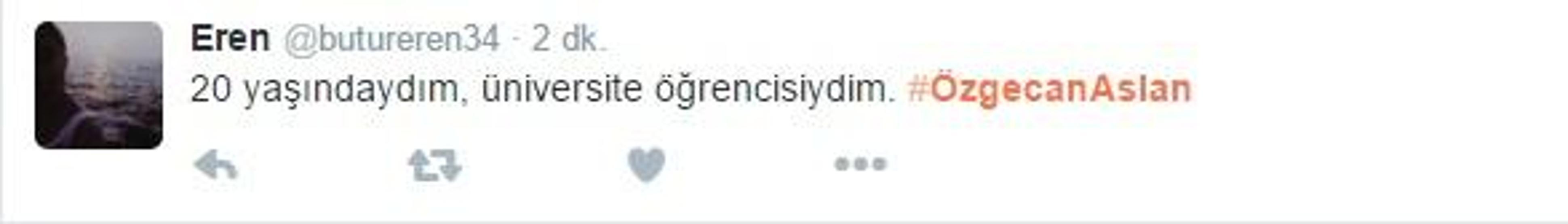 Özgecan Aslan unutulmadı
