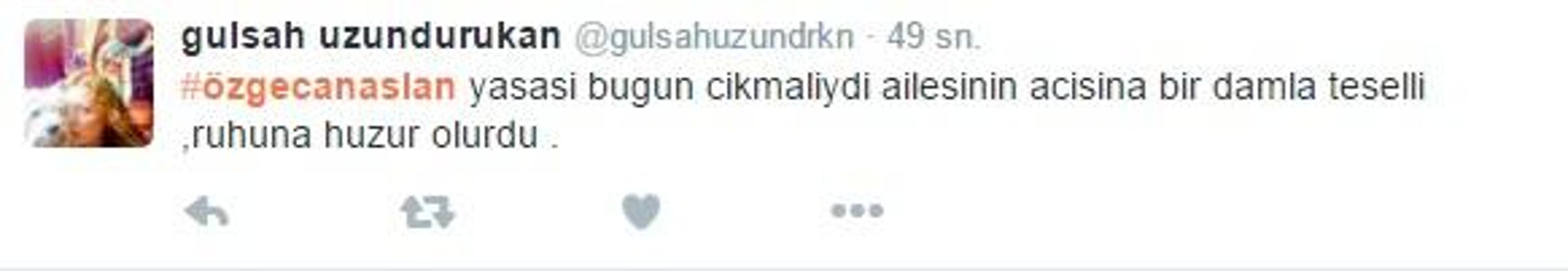 Özgecan Aslan unutulmadı