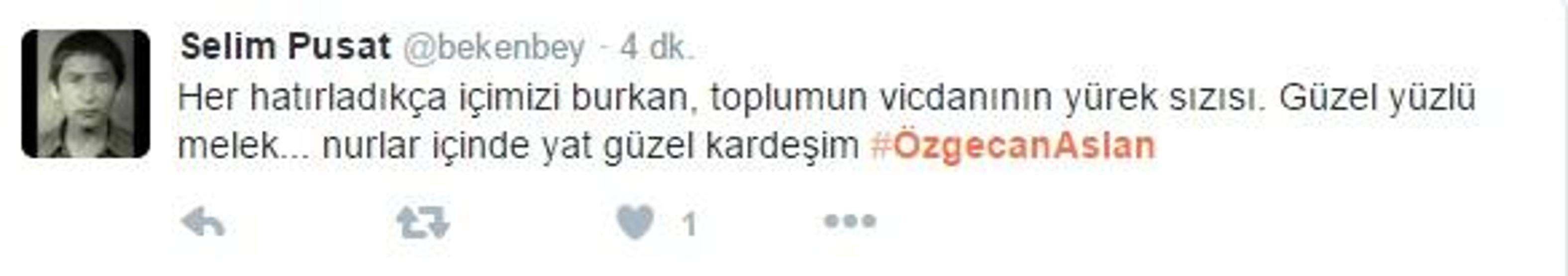 Özgecan Aslan unutulmadı