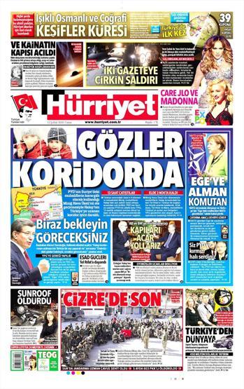 Günün gazete manşetleri (12.02.2016)