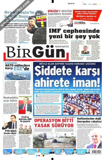 Günün gazete manşetleri (12.02.2016)