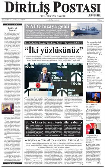 Günün gazete manşetleri (12.02.2016)