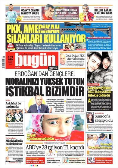Günün gazete manşetleri (12.02.2016)