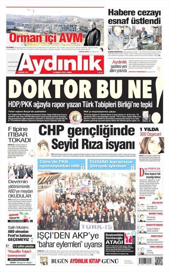 Günün gazete manşetleri (12.02.2016)