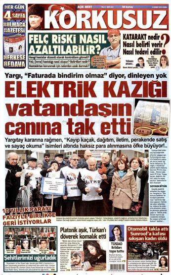 Günün gazete manşetleri (12.02.2016)