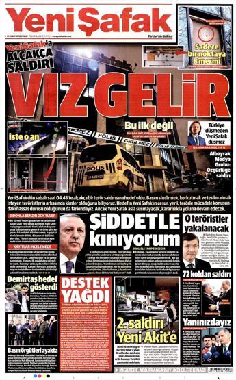 Günün gazete manşetleri (12.02.2016)