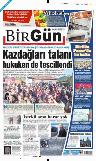 Gazete manşetleri (14.02.2016)