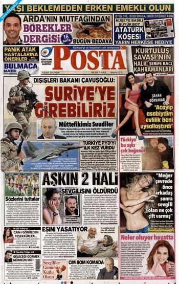 Gazete manşetleri (14.02.2016)