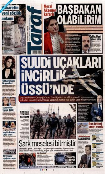 Gazete manşetleri (14.02.2016)