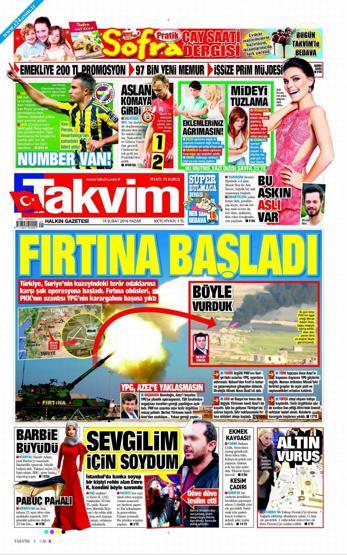 Gazete manşetleri (14.02.2016)