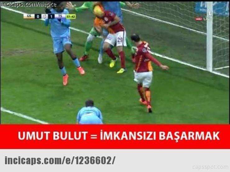 Galatasaray - Trabzonspor maçı capsleri