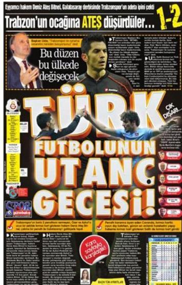 Trabzon basını Deniz Ateş Bitneli yerden yere vurdu