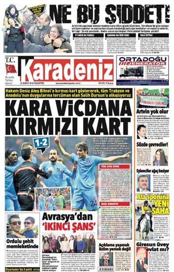 Trabzon basını Deniz Ateş Bitneli yerden yere vurdu