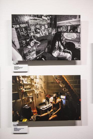 Müzisyenlerin sahne arkası fotoğrafları