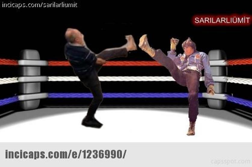 Ayağını kurutan dayı capsleri