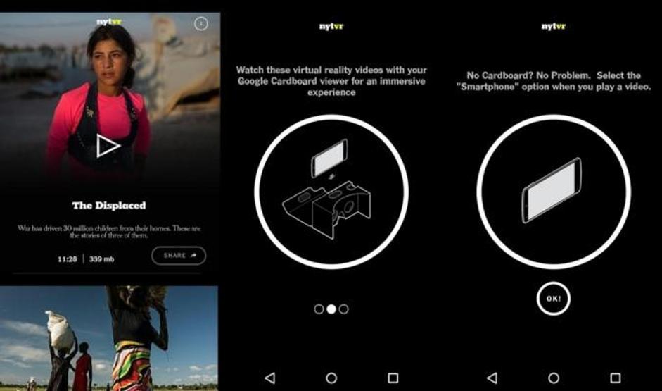 Android için sanal gerçeklik uygulamaları