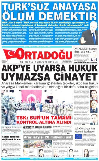 11 Mart gazete manşetleri