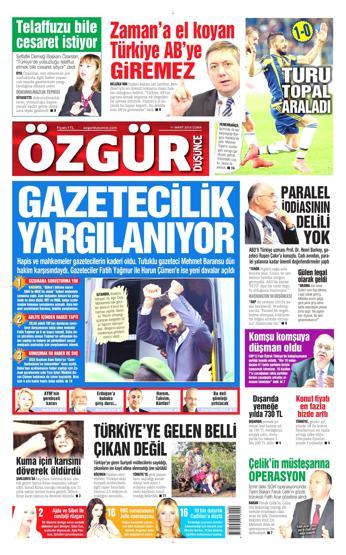 11 Mart gazete manşetleri