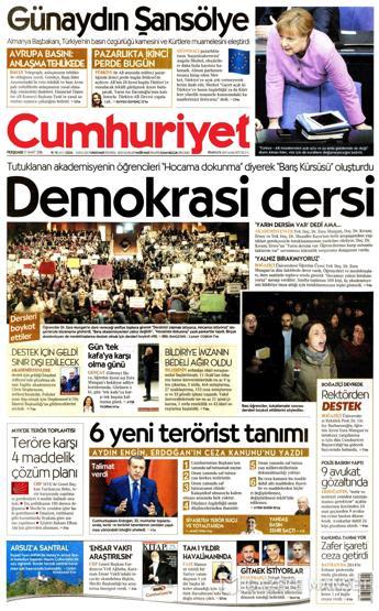 Günün gazete manşetleri (17.03.2016)