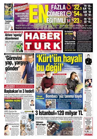 Günün gazete manşetleri (17.03.2016)