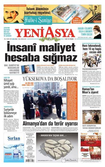 Günün gazete manşetleri (17.03.2016)