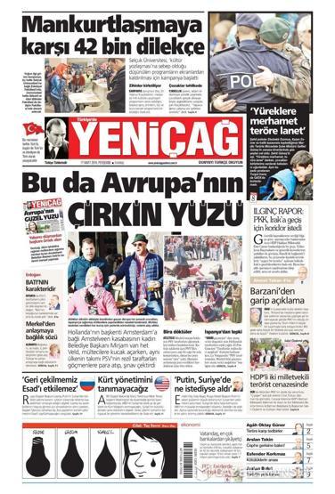 Günün gazete manşetleri (17.03.2016)