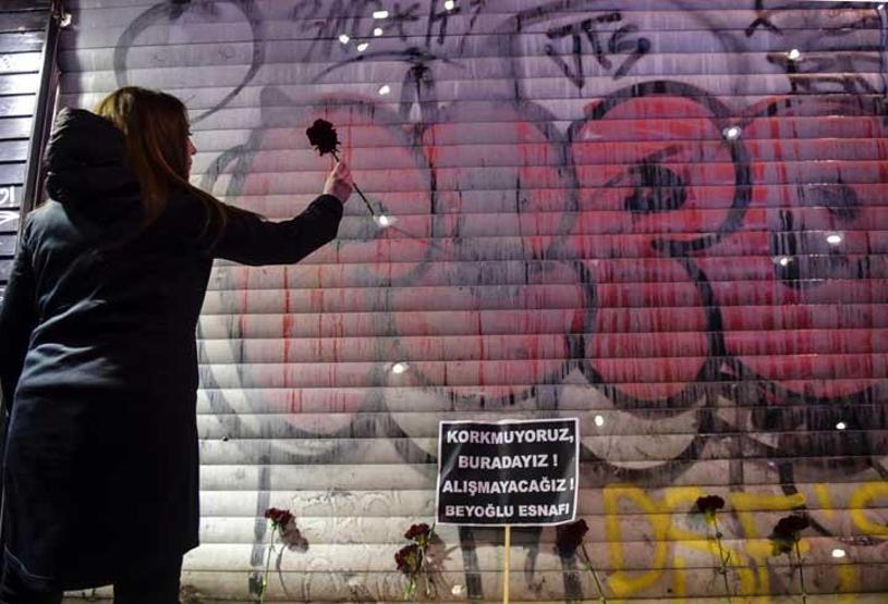 Beyoğlu esnafı: Korkmuyoruz, buradayız, alışmayacağız