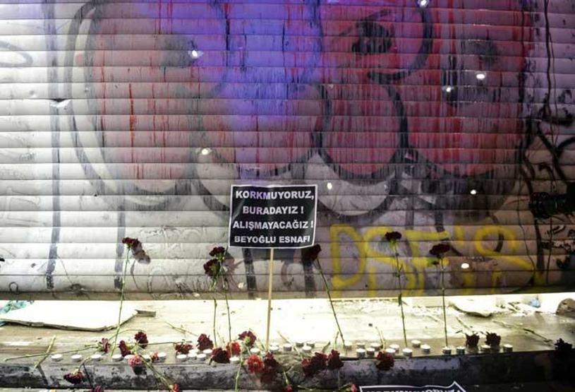 Beyoğlu esnafı: Korkmuyoruz, buradayız, alışmayacağız