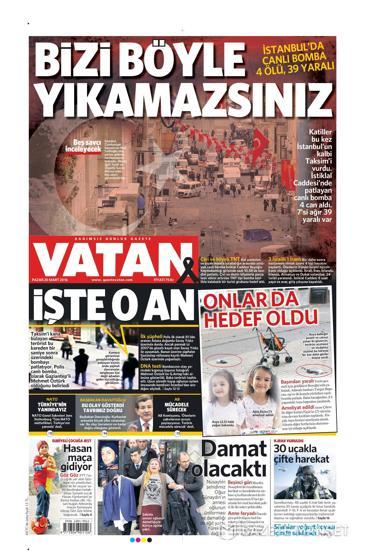 Günün gazete manşetleri (20.03.2016)