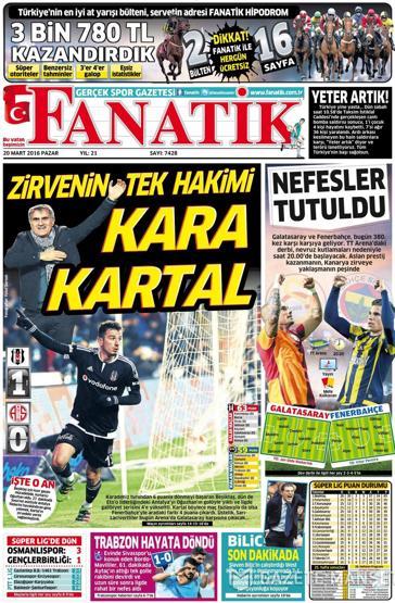 Günün gazete manşetleri (20.03.2016)