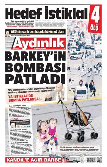 Günün gazete manşetleri (20.03.2016)