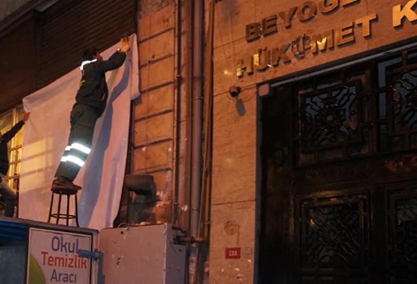 Bombalı saldırının ardından İstiklal Caddesi